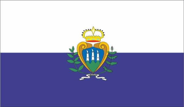 Fahne Sanmarino 140cm x 90cm